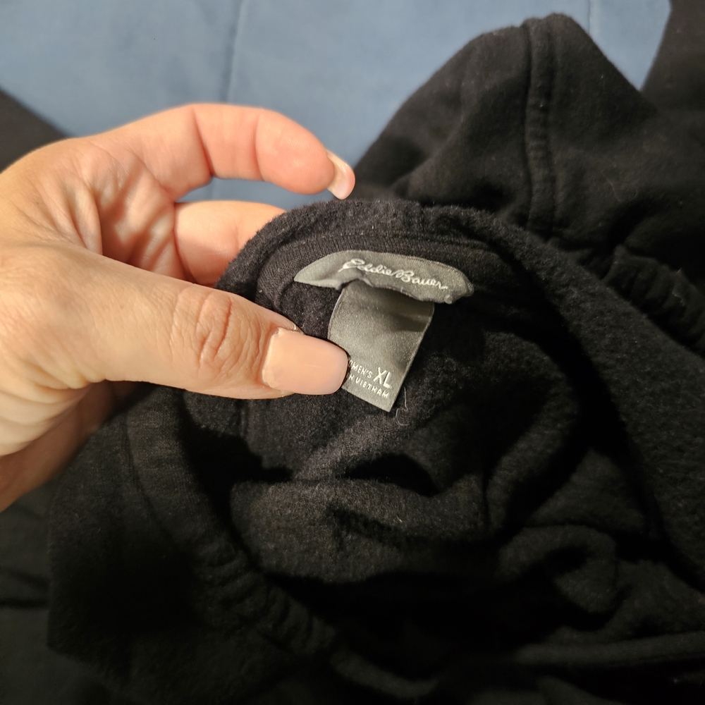 Eddie Bauer Midnight Black Fleece Jacket